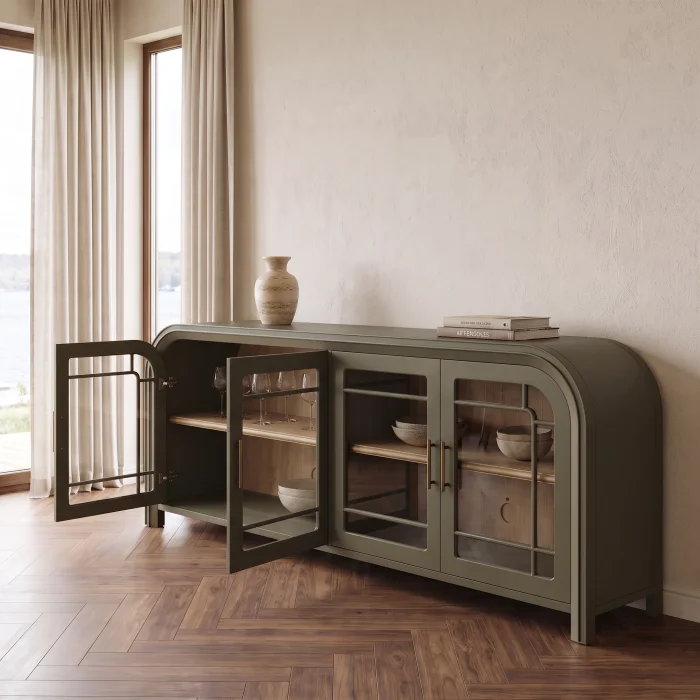 Olverna Wooden Sideboard - 3