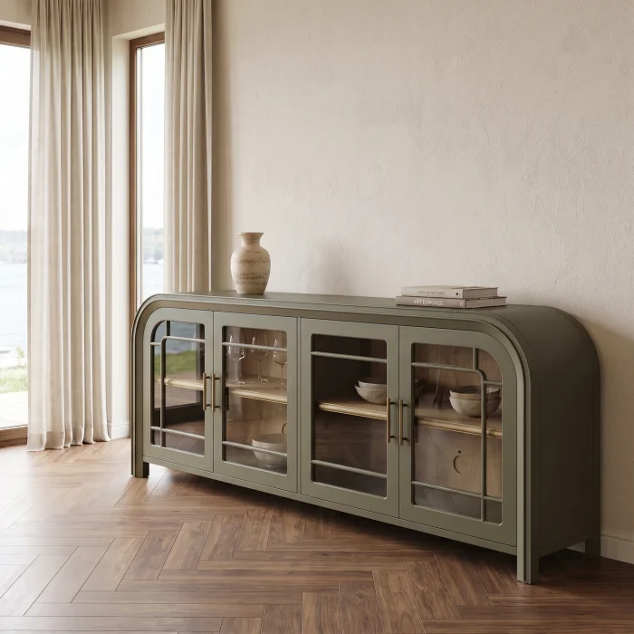 Olverna Wooden Sideboard - 4