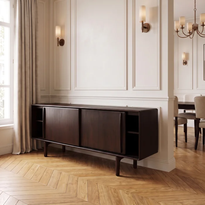 Orelvan Wooden Sideboard - 4