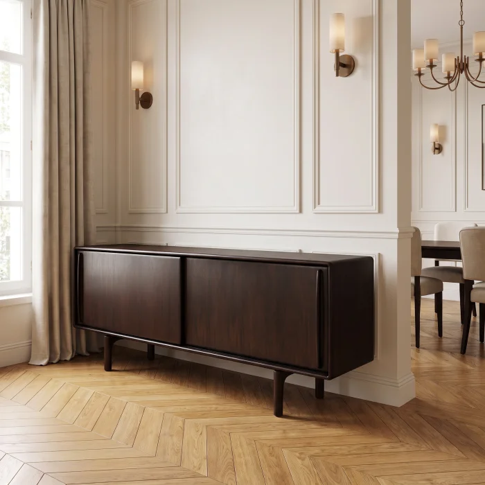 Orelvan Wooden Sideboard - 3