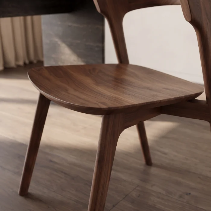 Orvello Wooden Chair - 5