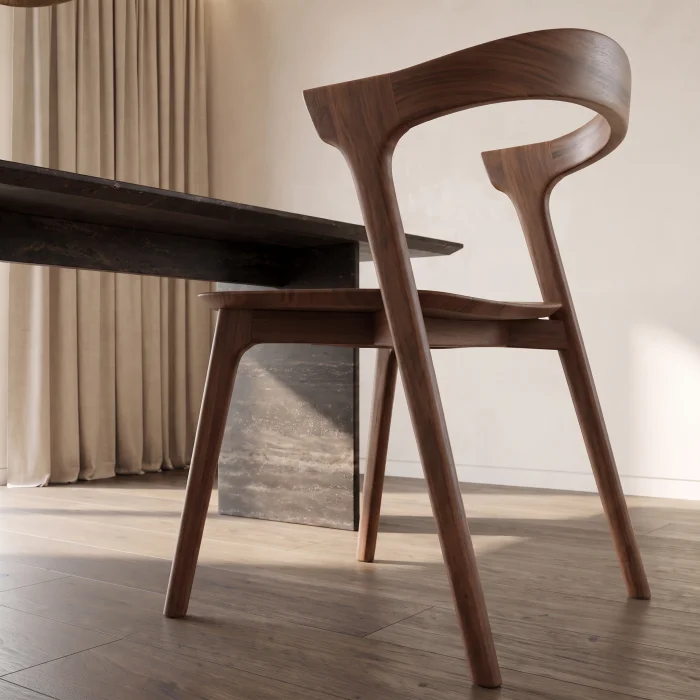 Orvello Wooden Chair - 3