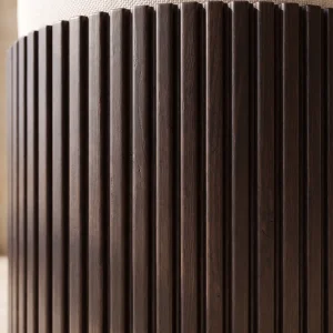 Rivelo Wooden Ottoman Pouf - 5