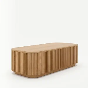 Rivia Wooden Coffee Table - 1