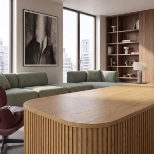 Rivia Wooden Coffee Table - 5