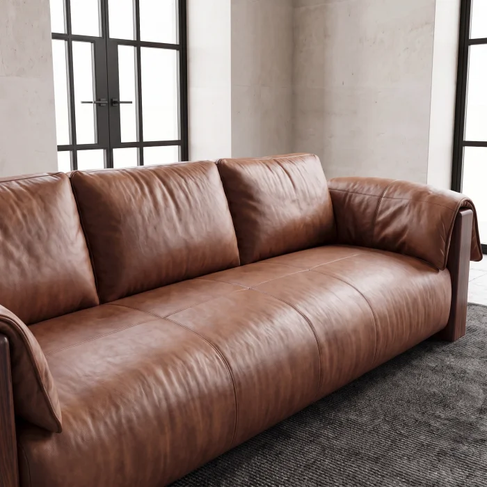 Rovanto Wood Sofa - 5