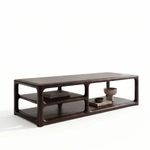 Roven Wooden Coffee Table - 1