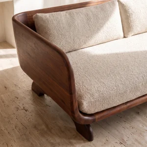 Selvaro Wooden Sofa - 4