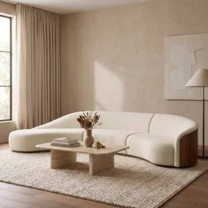 Solviera Wooden Sofa - 3
