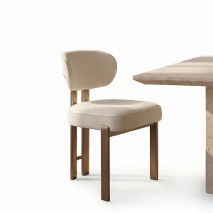 Sorena Wooden Chair - 1