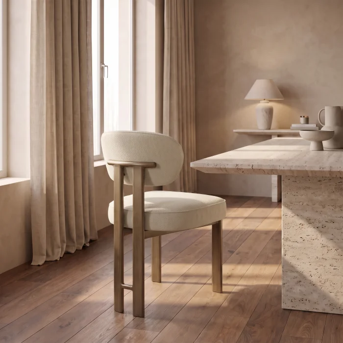 Sorena Wooden Chair - 3