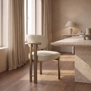 Sorena Wooden Chair - 4