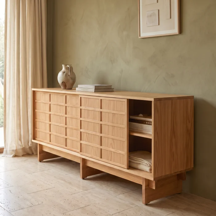 Tavelle Wooden Sideboard - 4