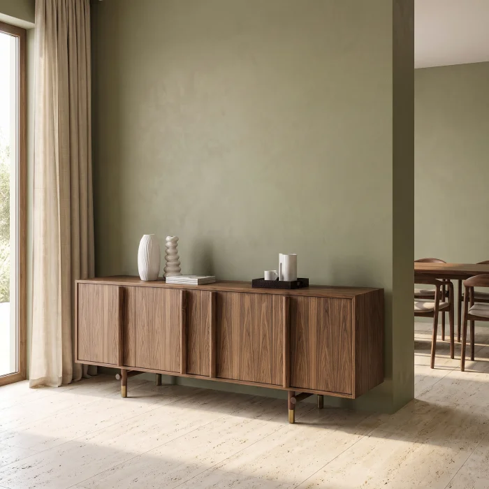 Tervalin Walnut Sideboard - 4