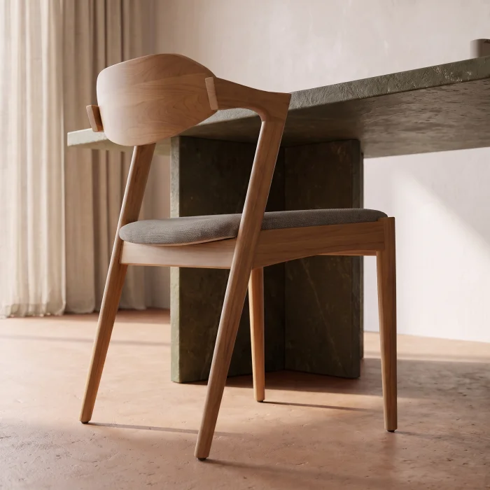 Tervan Wooden Chair - 2