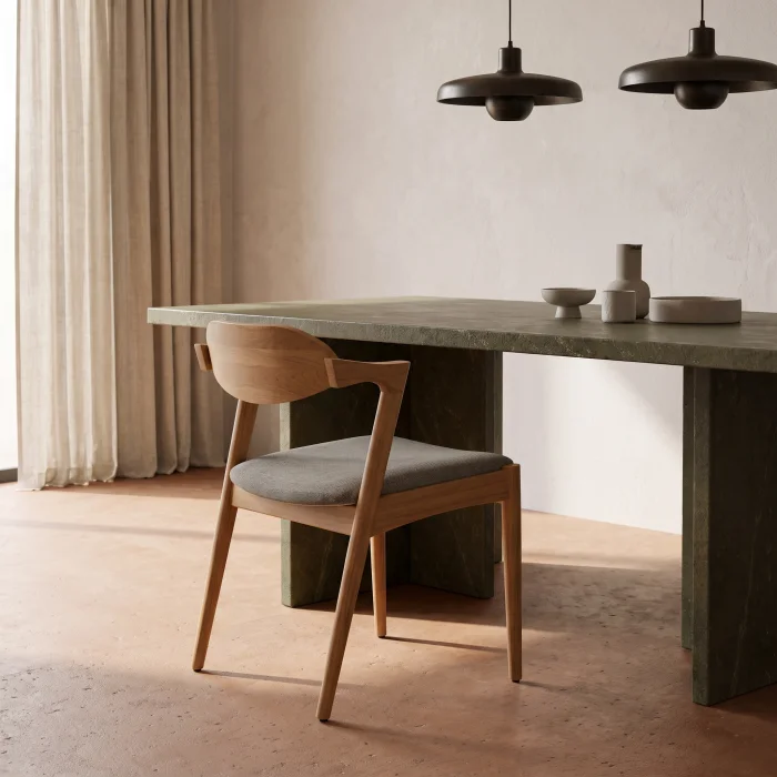 Tervan Wooden Chair - 3