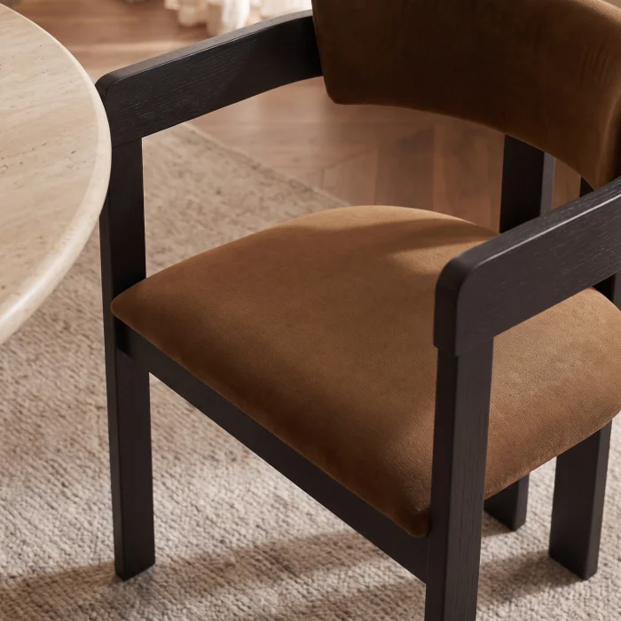 Valdore Wooden Chair - 5