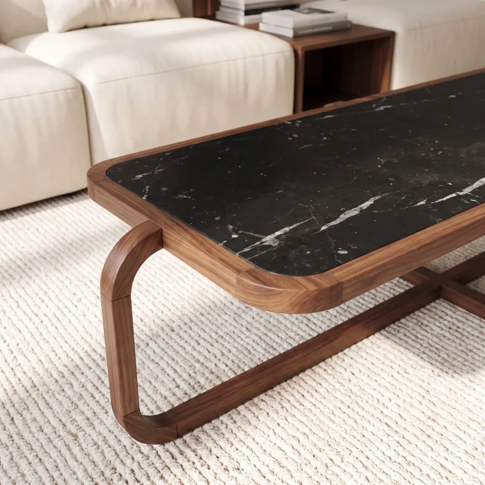 Varen Walnut Coffee Table - 4