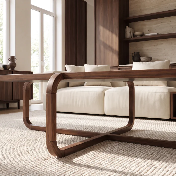 Varen Walnut Coffee Table - 5