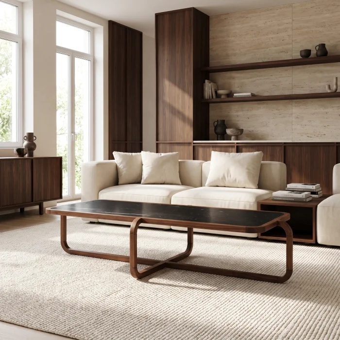 Varen Walnut Coffee Table - 2