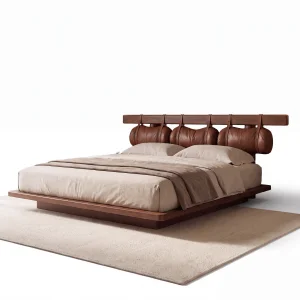 Velar Wood Bed Frame - 1