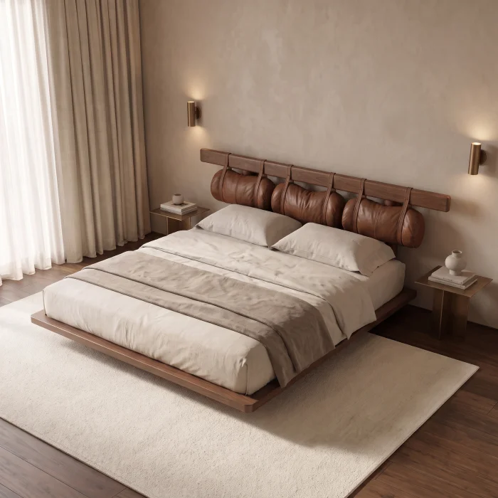 Velar Wood Bed Frame - 3