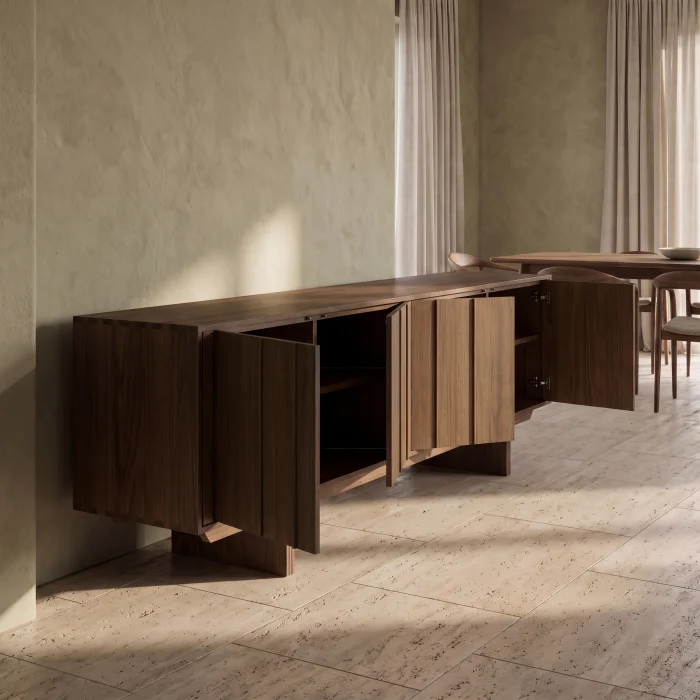 Velcora Wooden Sideboard - 4