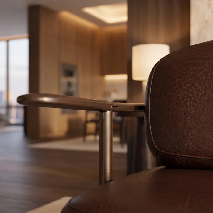 Veldor Wooden Sofa - 5