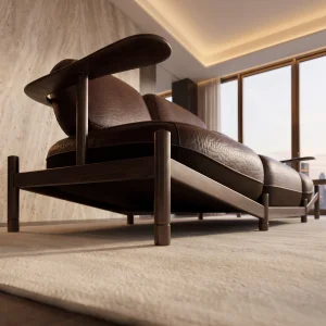 Veldor Wooden Sofa - 4