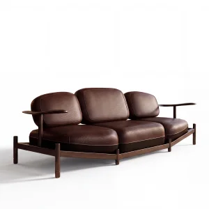 Veldor Wooden Sofa - 1