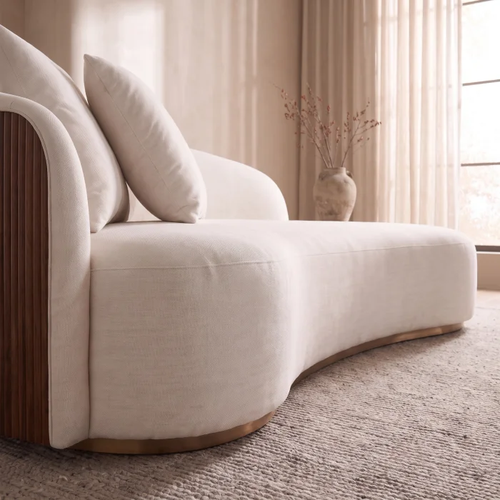 Vessora Wooden Sofa - 5