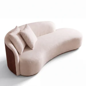 Vessora Wooden Sofa - 1