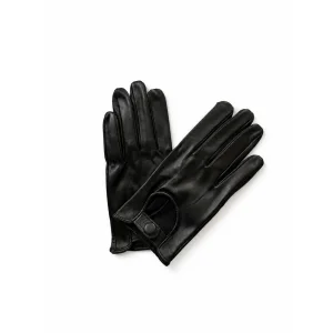 Jackie Black Lambskin Gloves - 1
