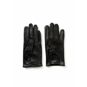 Jackie Black Lambskin Gloves - 2