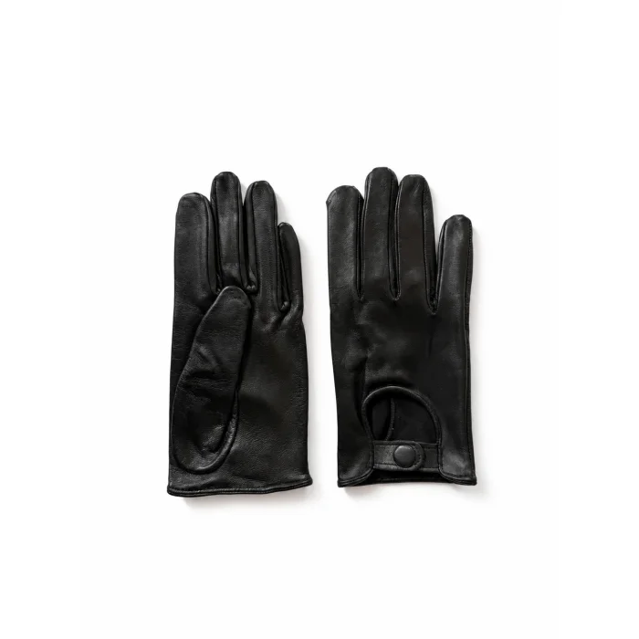 Jackie Black Lambskin Gloves - 2