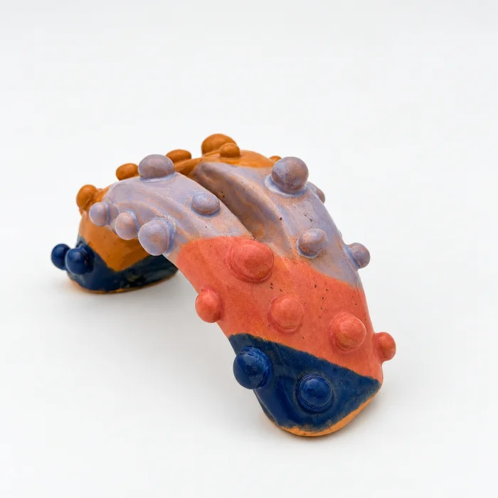 Bubble Colorful Stoneware Photo Holder - 4