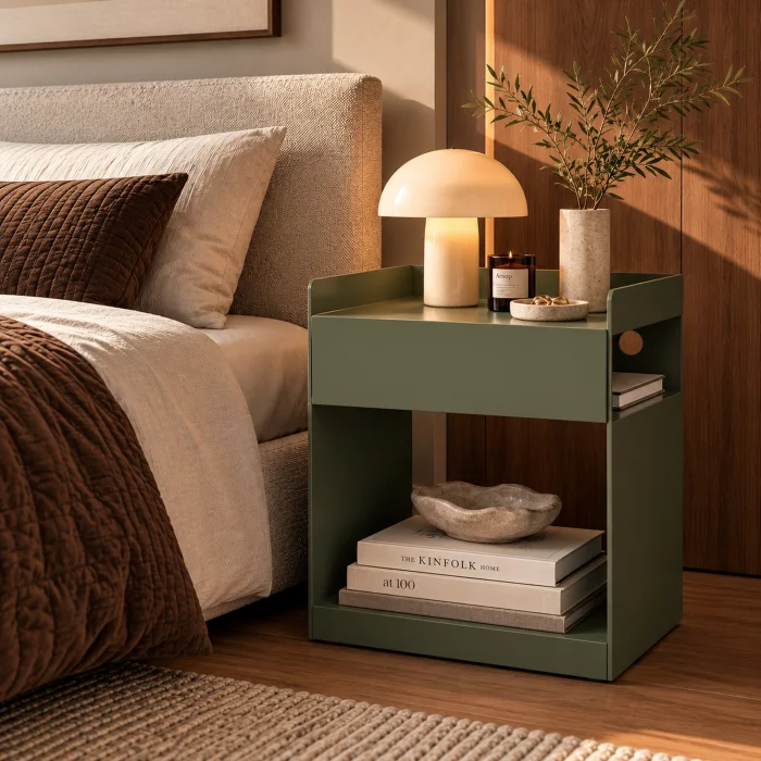 Blok Metal Nightstand - 2