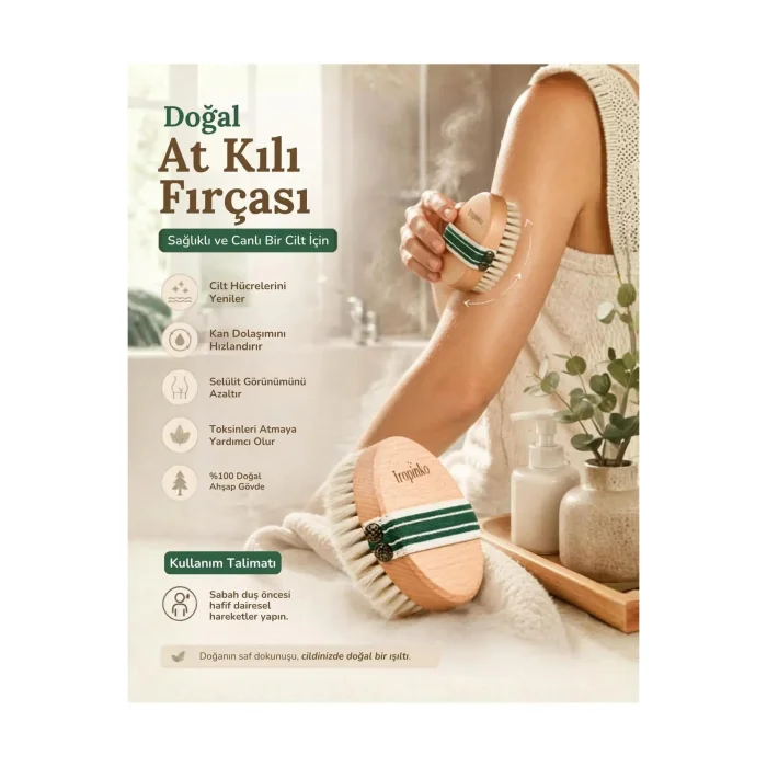 Coconut Oil & Natural Horsehair Brush Care Set - 4
