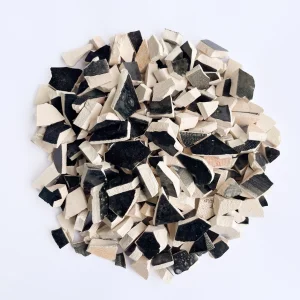 Kırmızı Tonları El Yapımı Seramik Mozaik Taşı - 150 Gr - 1