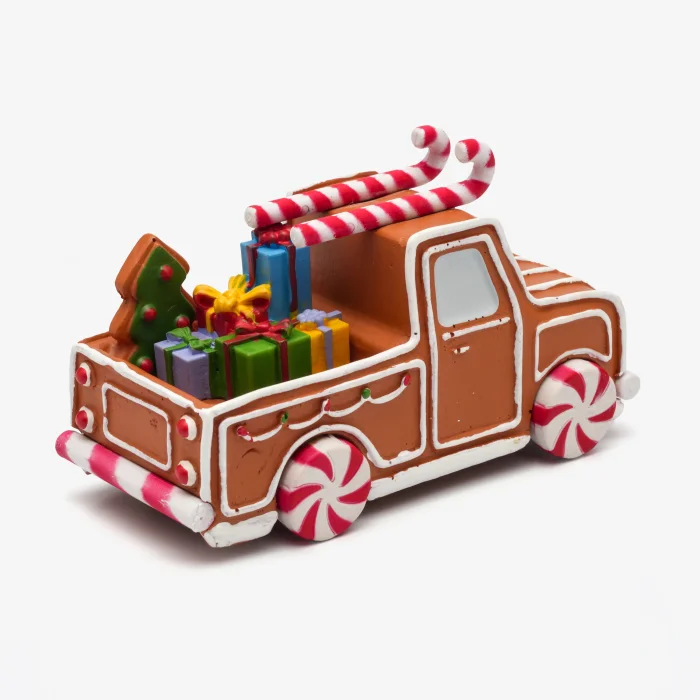 Gingerbread Truck Decorative Object - 3