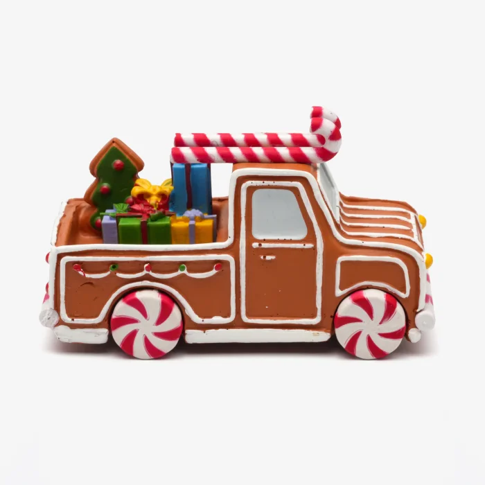 Gingerbread Truck Decorative Object - 2