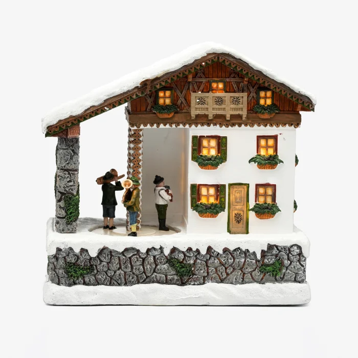 House With Orchestra Decorative Object - 2