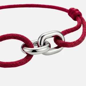 Loom Gümüş İp Bileklik - 3