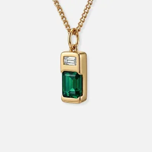 One Last Time Green Necklace - 2