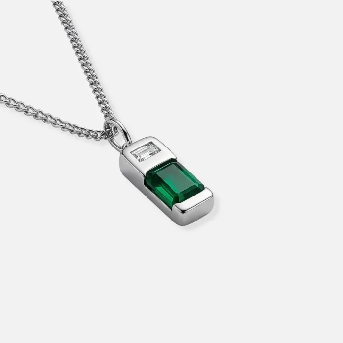 One Last Time Green Necklace - 2