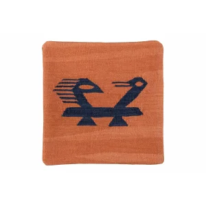 Hand-Woven Bird Motif Kilim Cushion Cover - 1