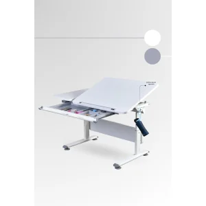 Vega Basic Eğim ve Yükseklik Ayarlı Gri Çalışma Masası - 6