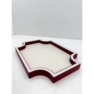 Ima Faux Leather Decorative Tray - 1