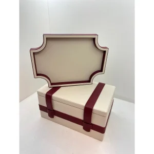 Ima Faux Leather Decorative Tray - 2