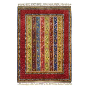 Sivas Shal Hand-knotted Tribal Striped Rug 170x240 Cm - 1
